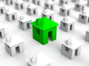 Bigger house in the middle